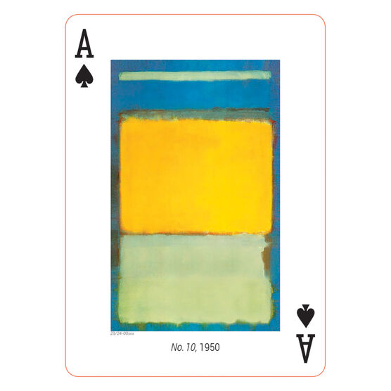 Mark Rothko playing cards